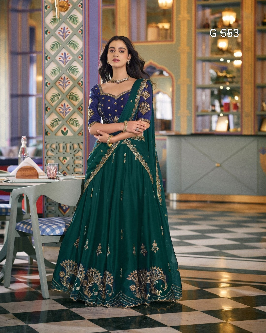 Mehendi Lehngha Choli
