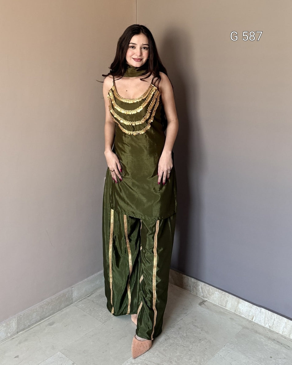 Beautiful Designer Kurti with Festive Appeal - G 587