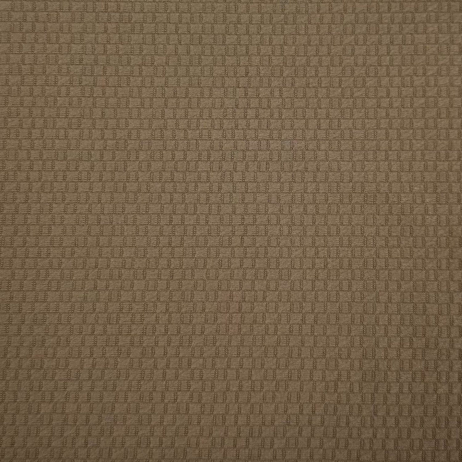 Brown textured fabric pattern