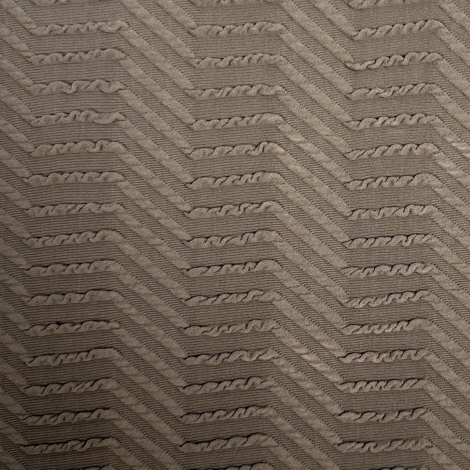 Taupe Surf JQ Textured Knit Fabric by Yard | Premium Cable Pattern Stretch Fabric | Soft Apparel Fabric for Dresses, Tops &amp; Boutique Sewing&nbsp;