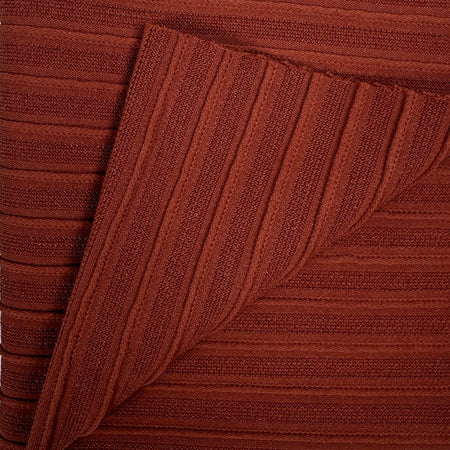 Close-up of brown textured fabric