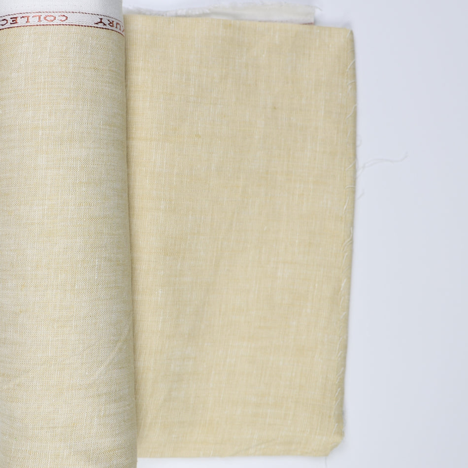 Mutes Teal Pure Linen Fabric by Yard | 100% Linen 70 Lea | 58 Inch Wide Soft Breathable Fabric for Dresses, Shirts &amp; Boutique Sewing - GF114