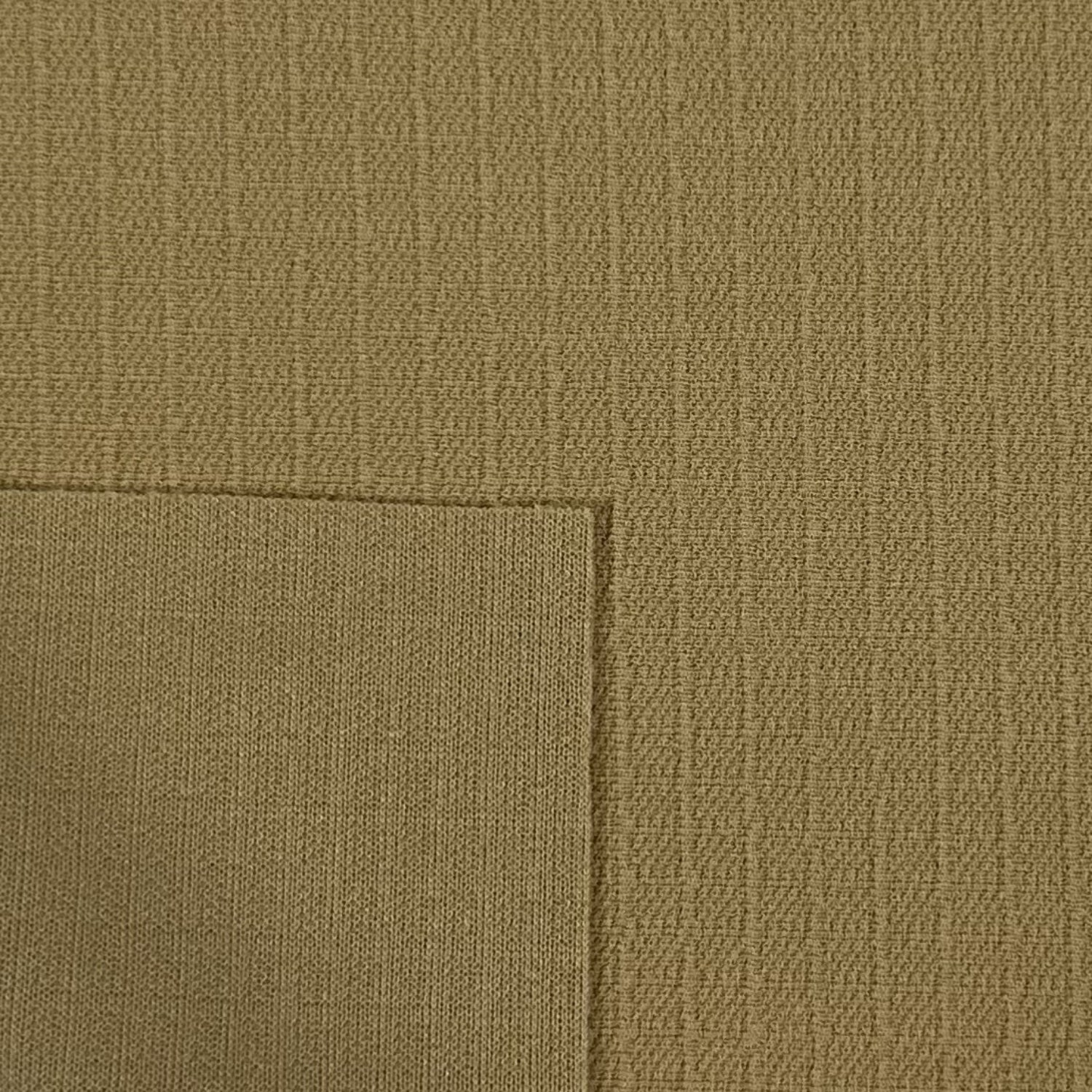 Close-up of a textured brown fabric swatch