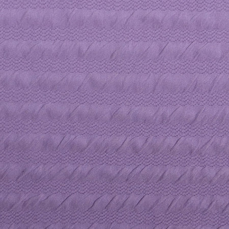 Close-up of textured purple fabric