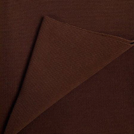 Brown fabric with a textured pattern