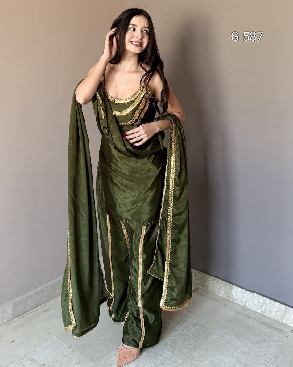 Beautiful Designer Kurti with Festive Appeal - G 587