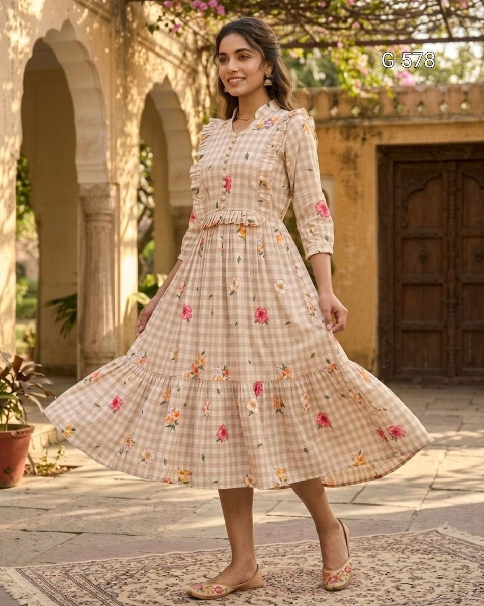 Classic Readymade Kurti with Modern Elegance - G 578