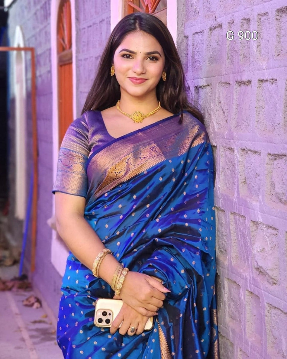 Designer Banarasi Saree for Celebrations G 900