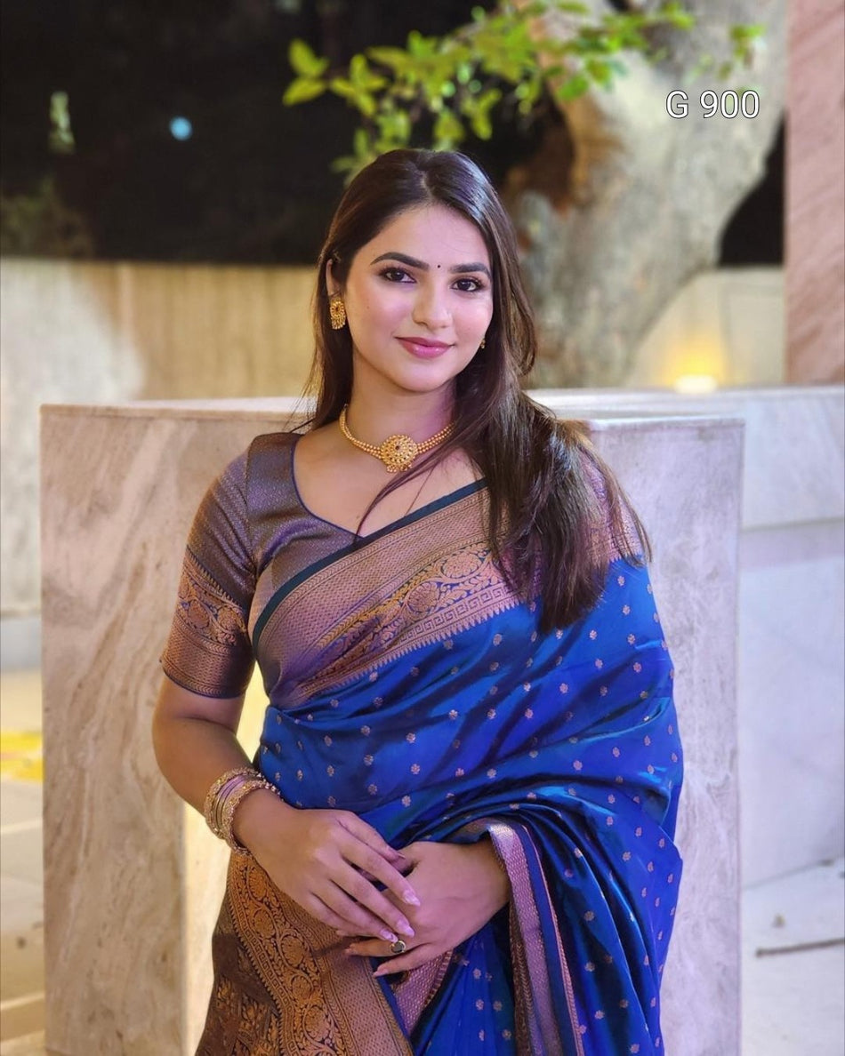 Designer Banarasi Saree for Celebrations G 900