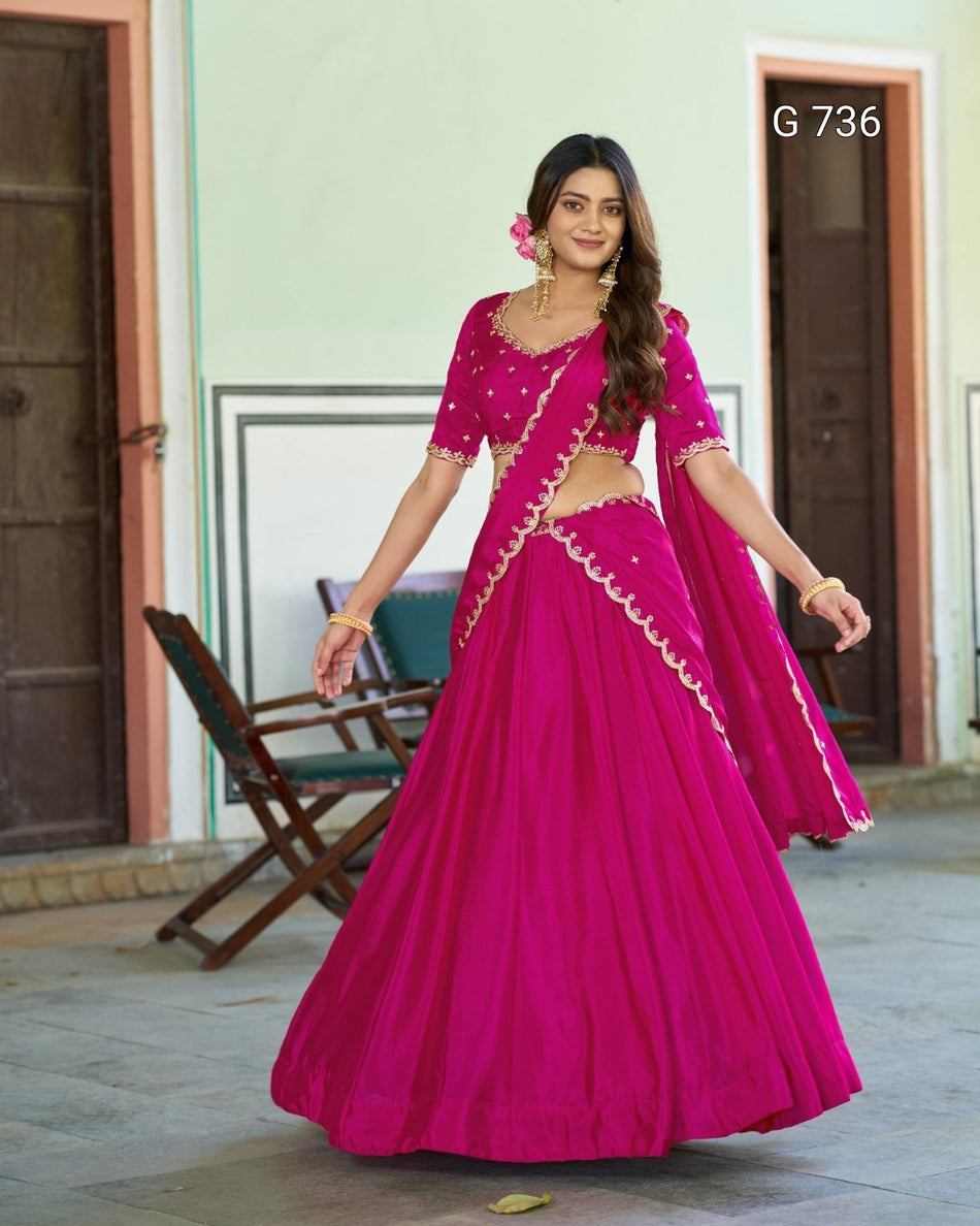 Beautiful Designer Lehenga for Wedding Functions G 736