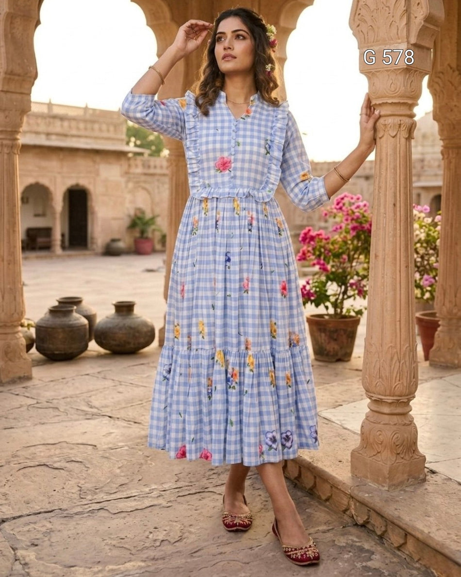 Classic Readymade Kurti with Modern Elegance - G 578