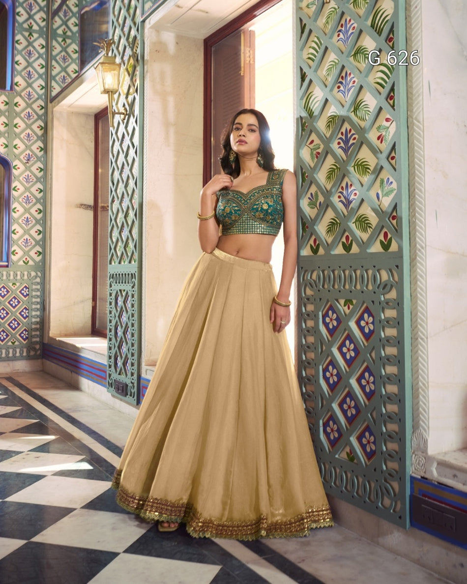 Classic Celebration Lehenga with Elegant Style - G 626