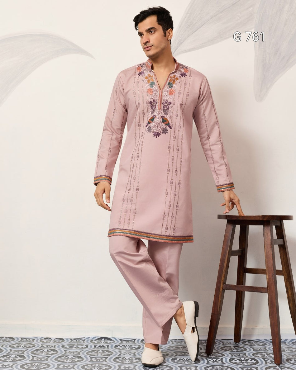 Premium Viscose Silk Ethnic Wear for Men - G 761