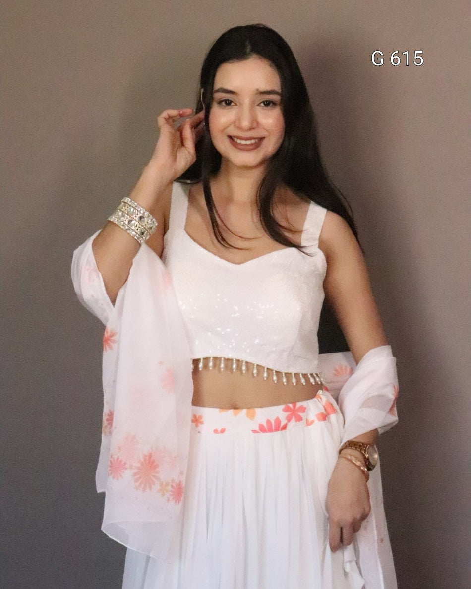 Classic Printed Lehenga with Timeless Appeal - G615