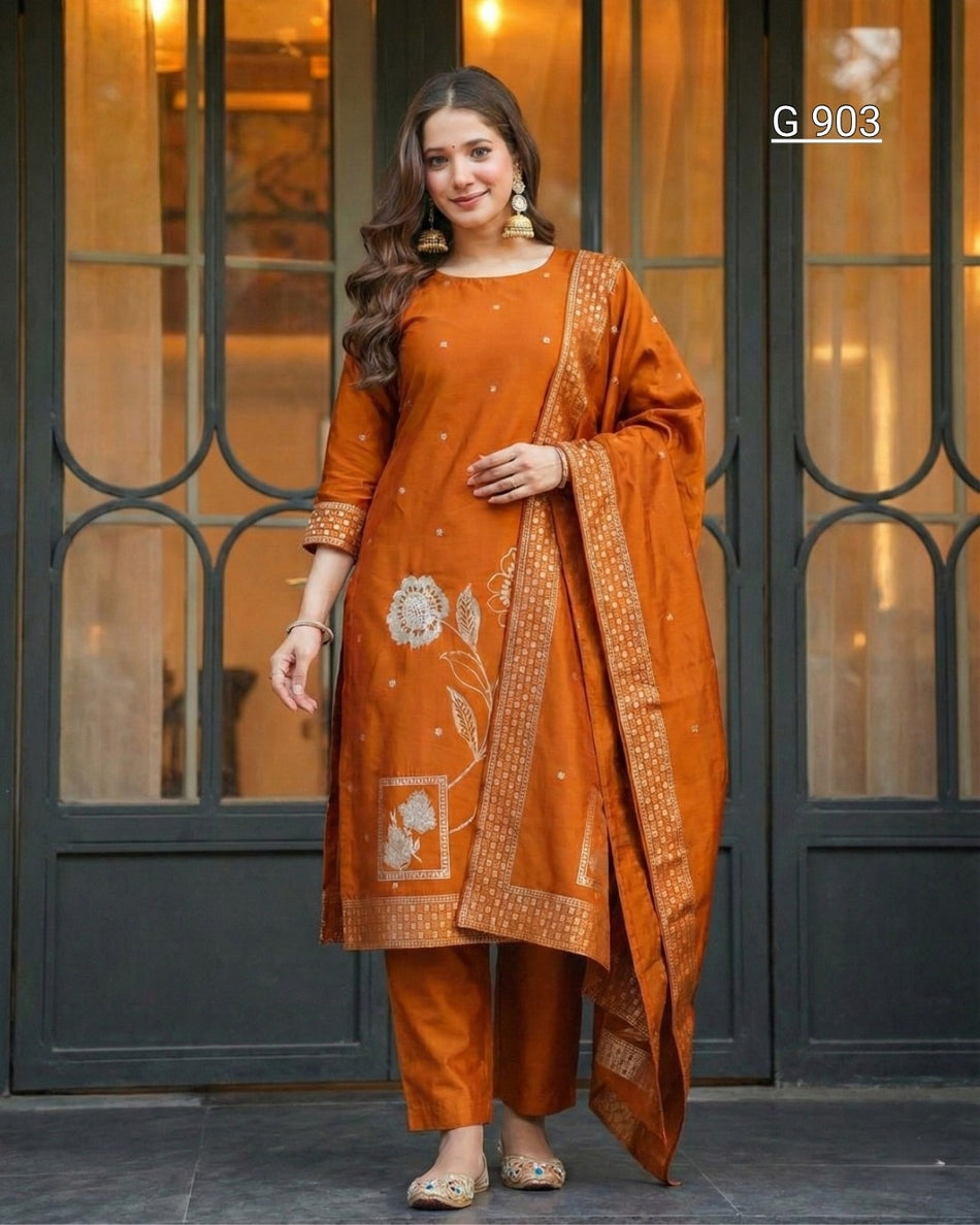 Premium Jacquard Ethnic Wear Collection - G 903