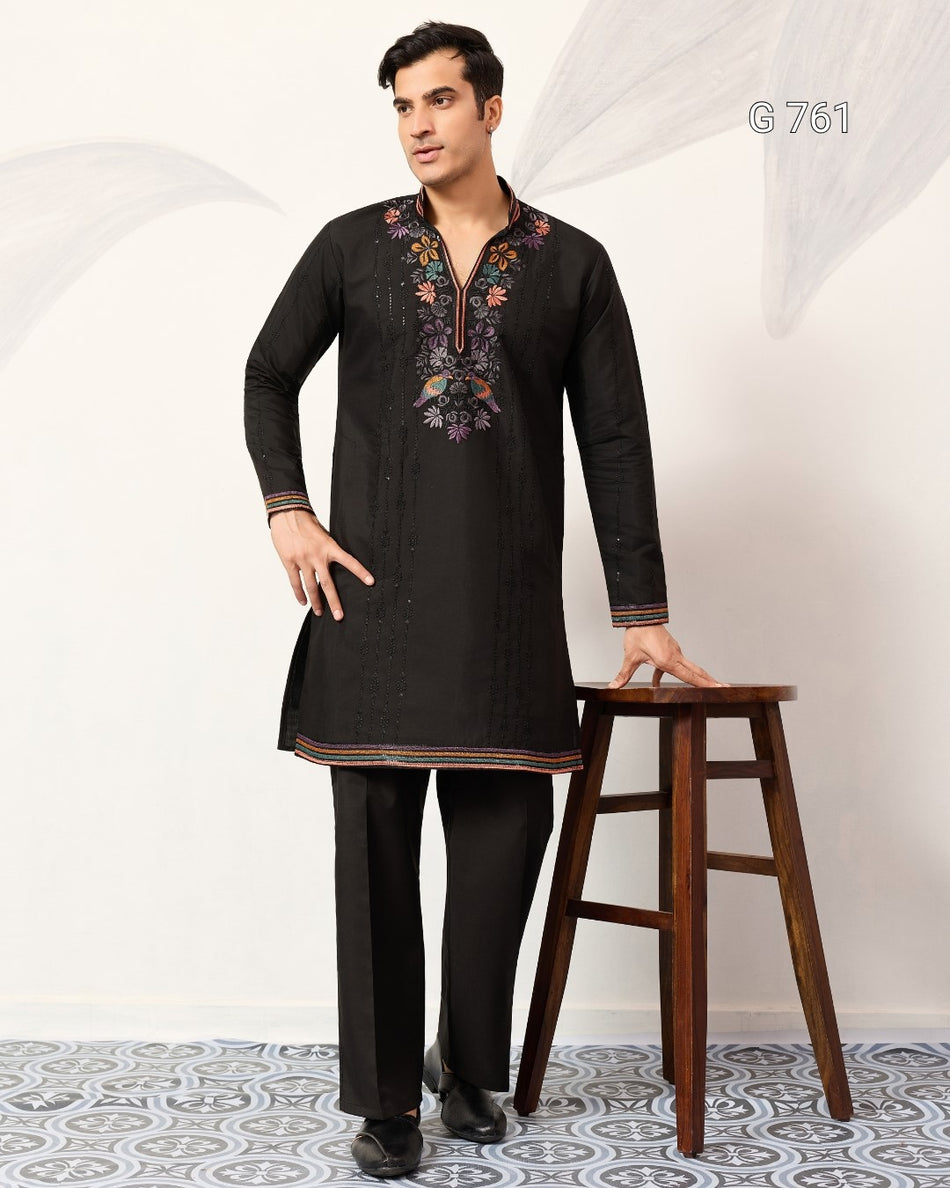 Premium Viscose Silk Ethnic Wear for Men - G 761
