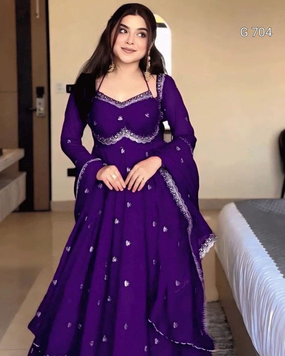 Classic Straight Kurti Pant Set for Women G 704