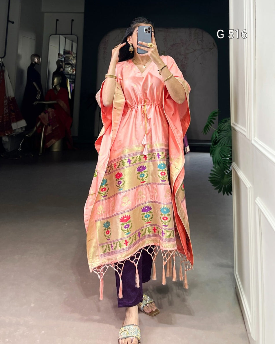 Designer Jacquard Kaftans for Elegant Moments - G 516