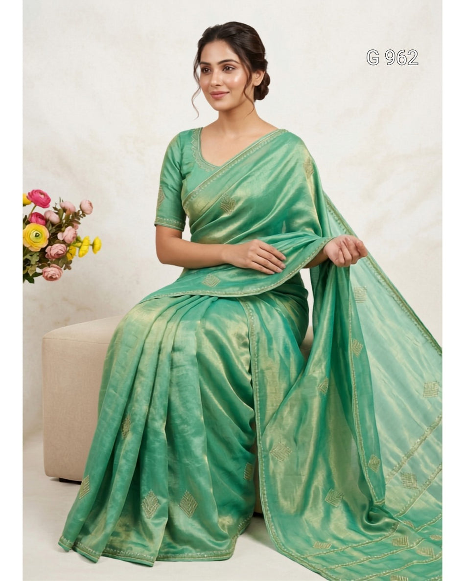 Festive Space Silk Saree Collection - G 942