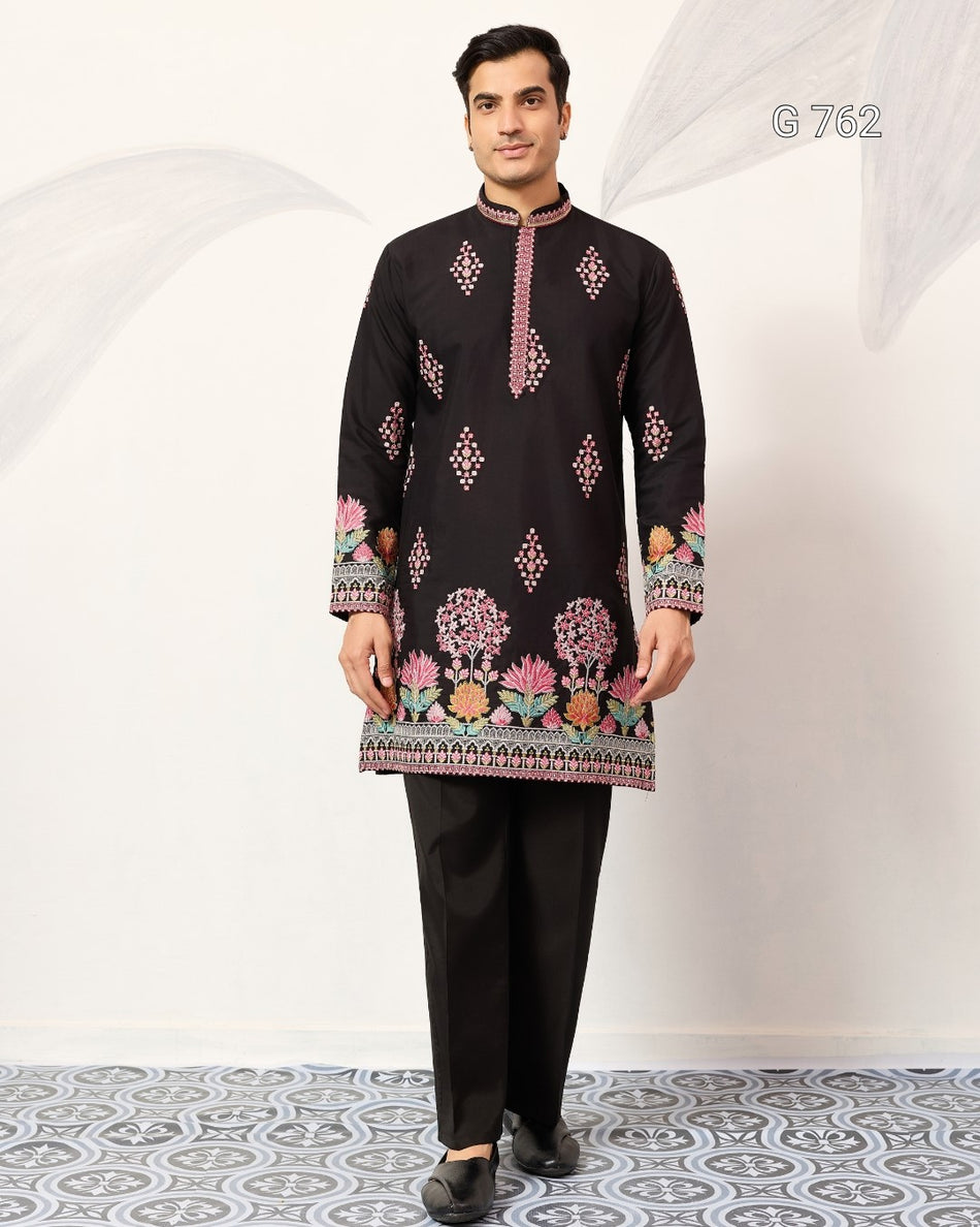 Elegant Mens Kurta for Festive Celebrations - G 762