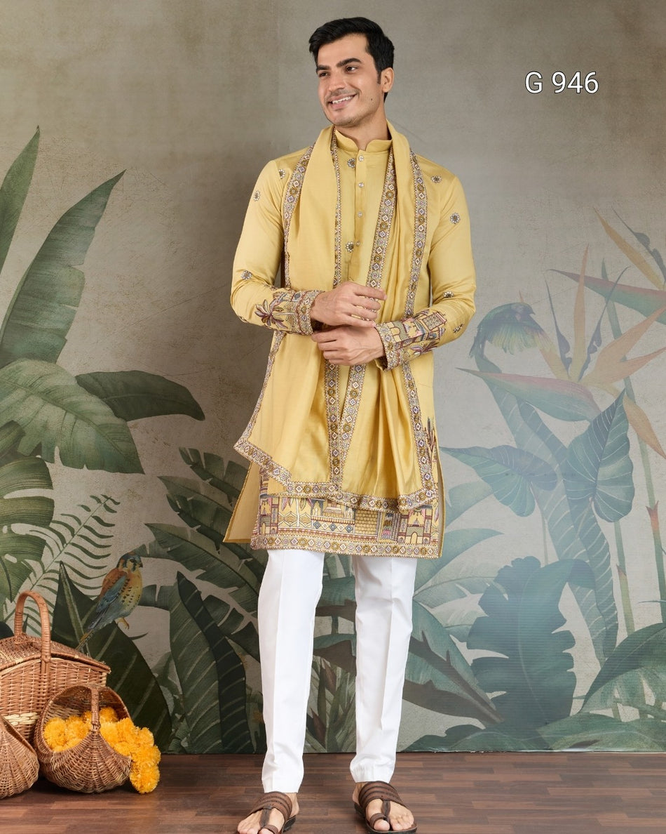 Designer Kids Festival Kurta Pant Collection - G 946