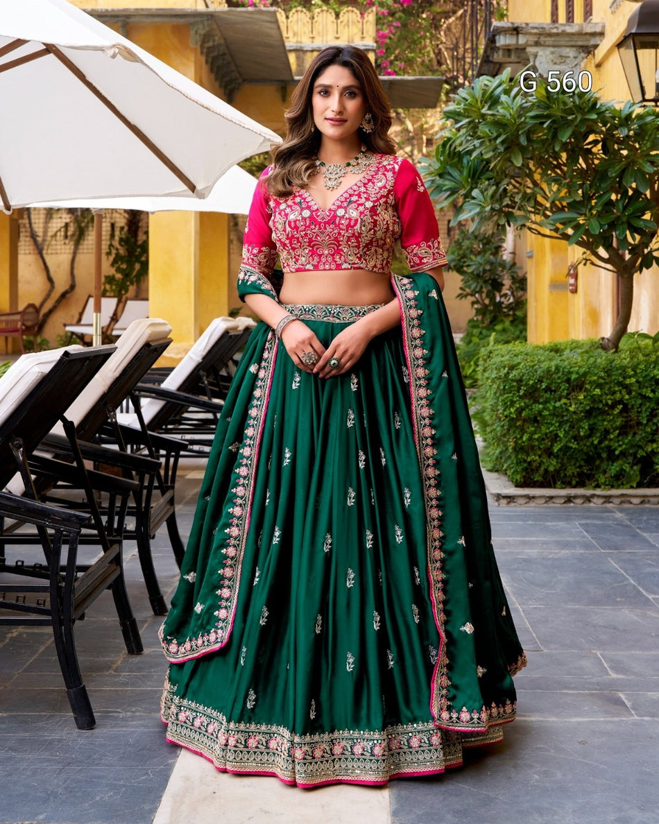Graceful Shahi Wedding Outfit with Rich Elegance - G 560