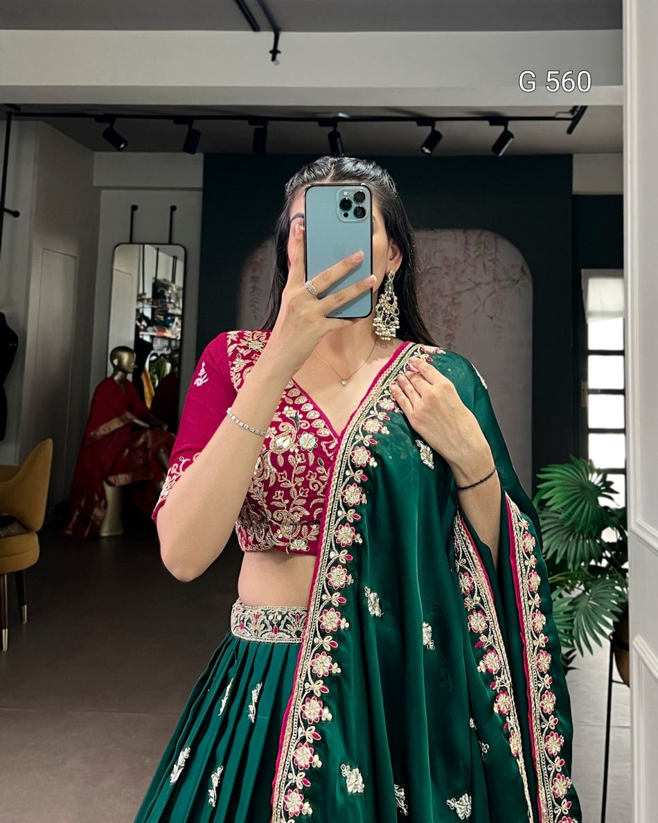 Graceful Shahi Wedding Outfit with Rich Elegance - G 560