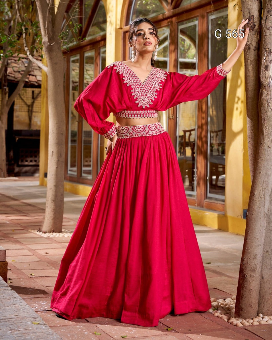 Graceful Co-ord Set Lehenga with Elegant Look -  G 565