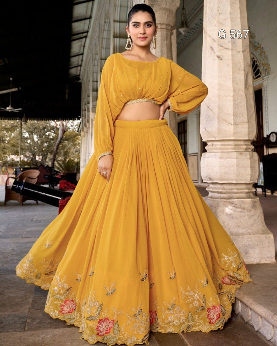 Chic Georgette Co-ord for Modern Ethnic Style - G 567