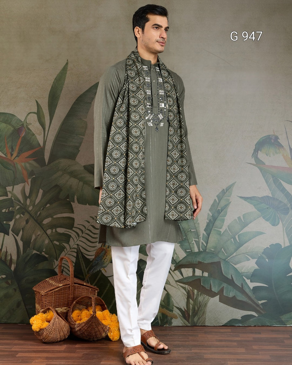 Classic Men's Traditional Kurta Collection - G 947