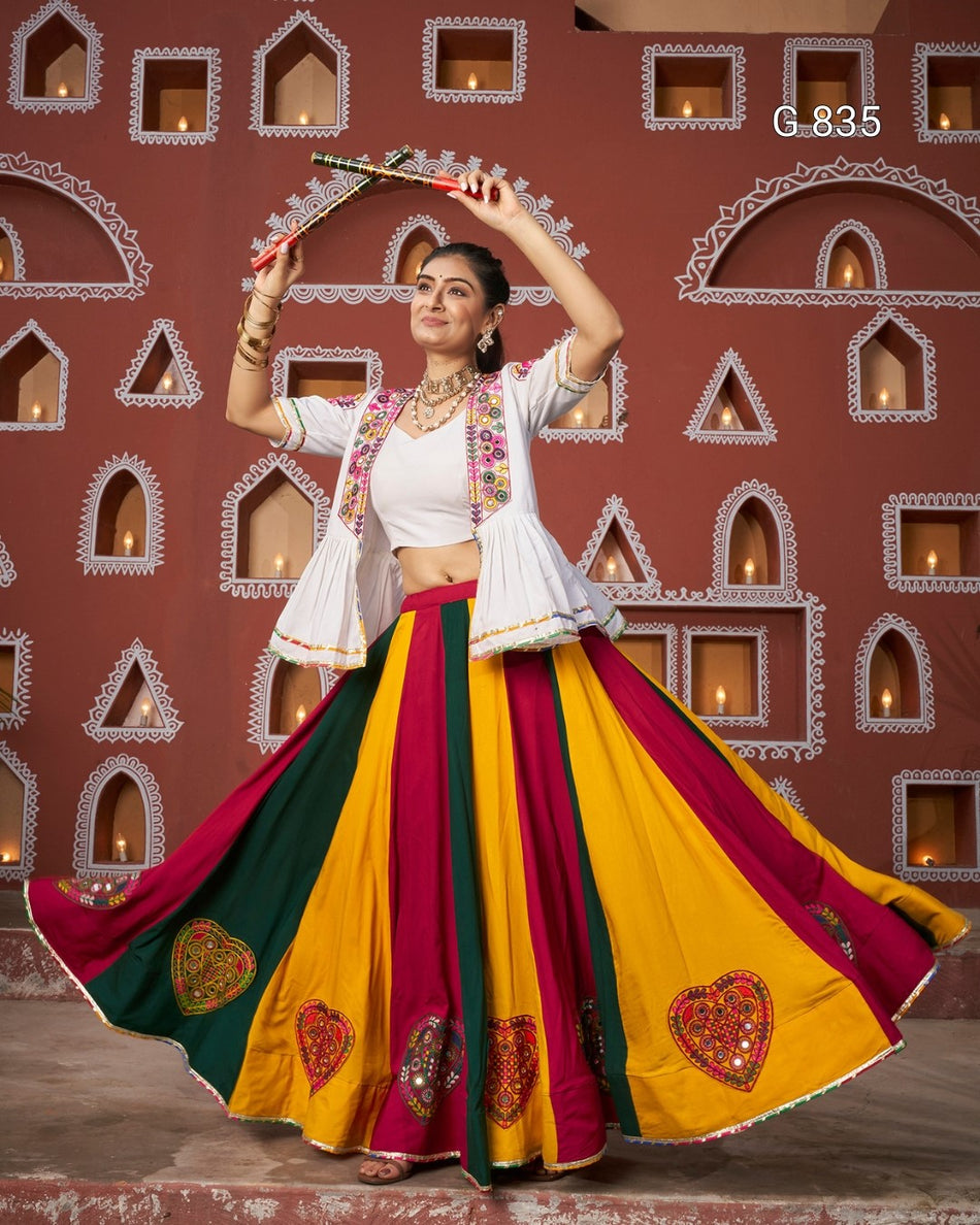Traditional Navratri Outfit for Festive Celebrations - G 835