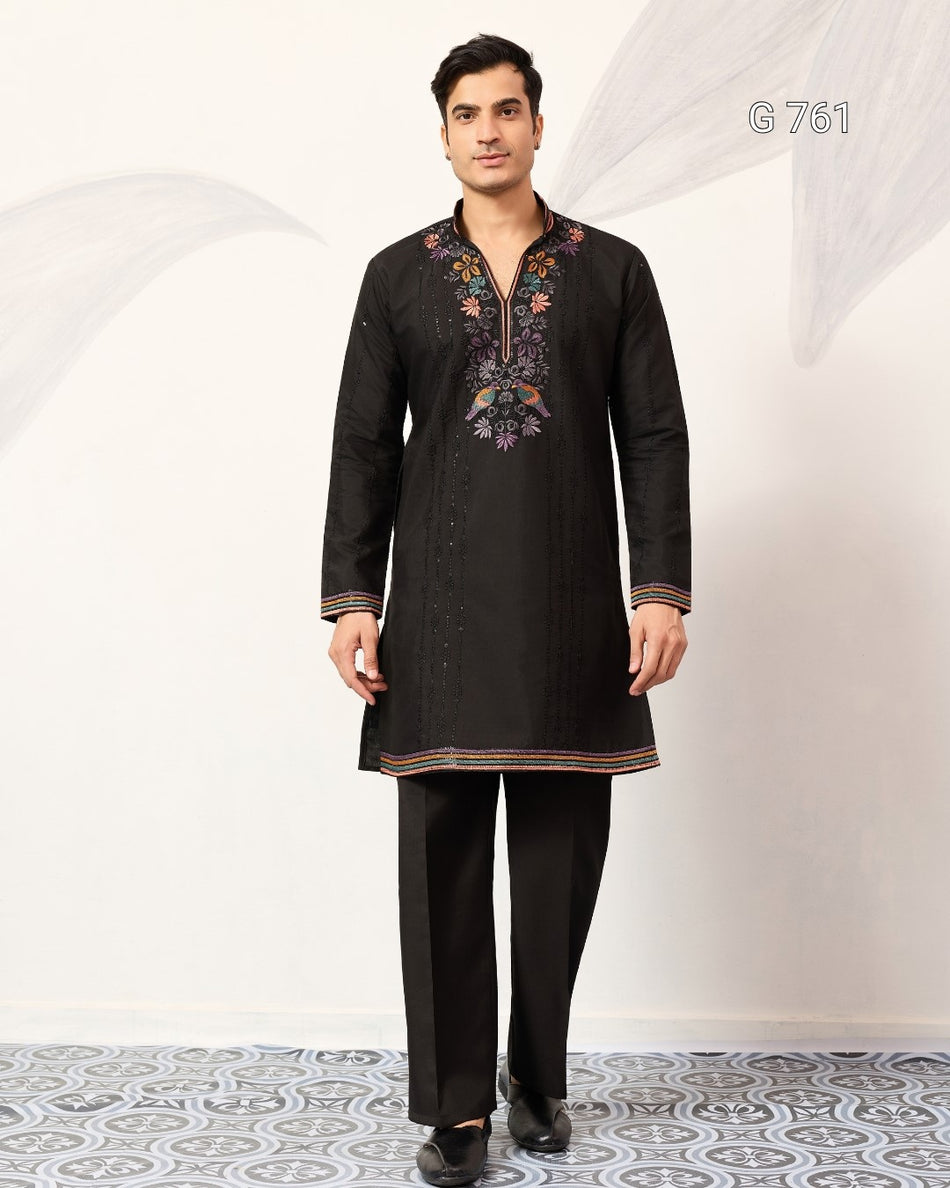 Premium Viscose Silk Ethnic Wear for Men - G 761