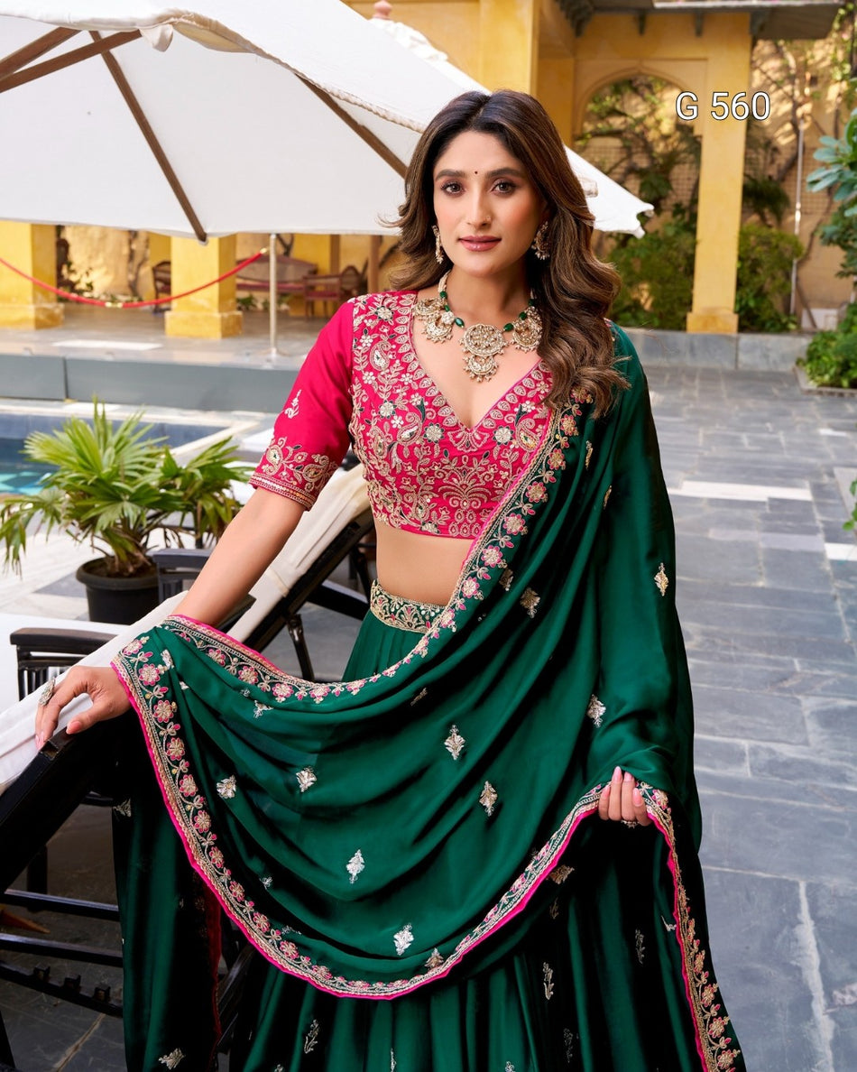 Graceful Shahi Wedding Outfit with Rich Elegance - G 560