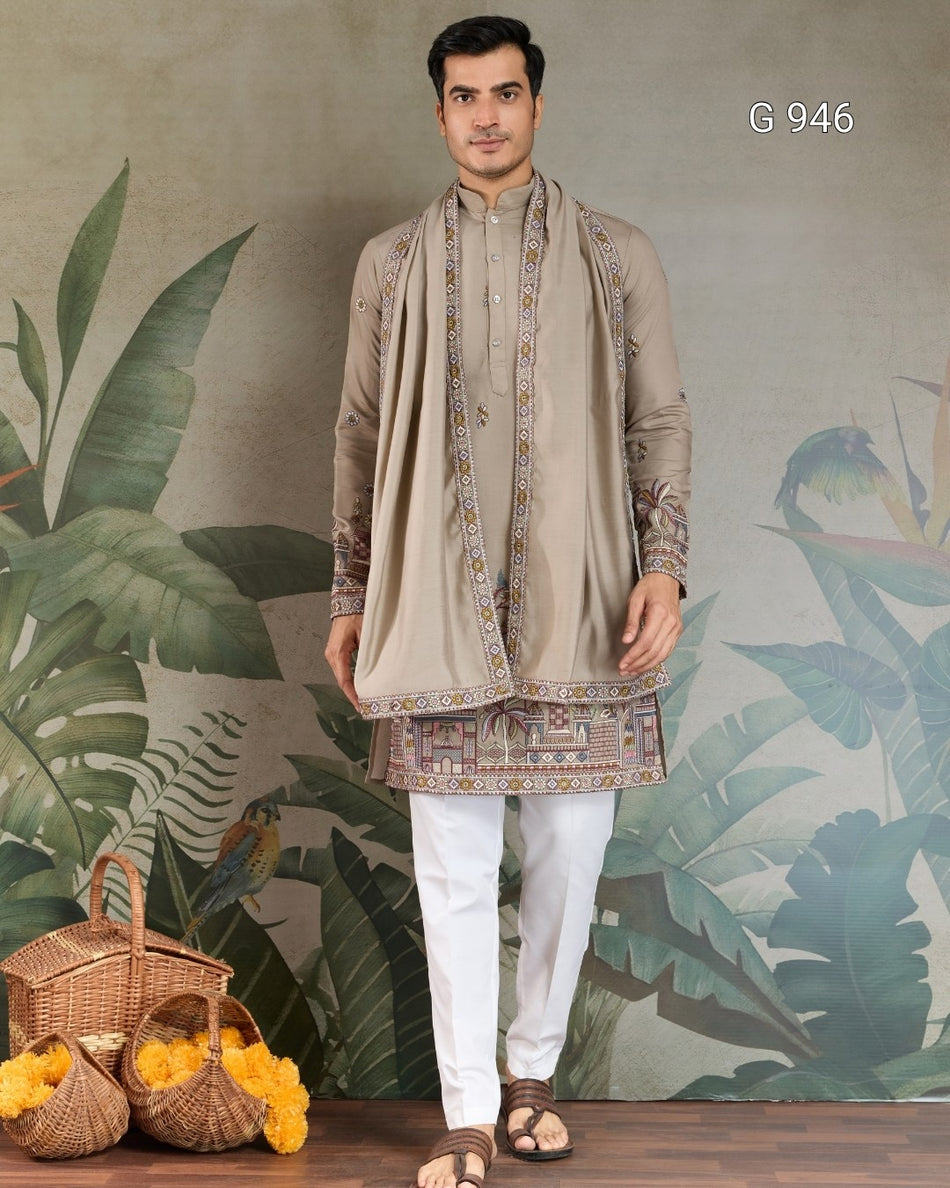 Designer Kids Festival Kurta Pant Collection - G 946