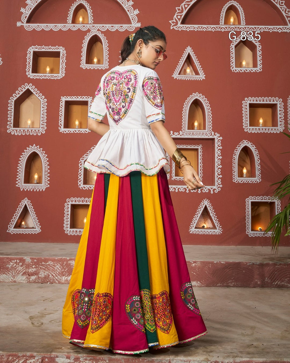 Traditional Navratri Outfit for Festive Celebrations - G 835