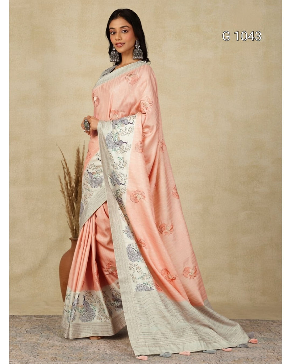 Premium Tripur Silk Saree Collection - G 1043