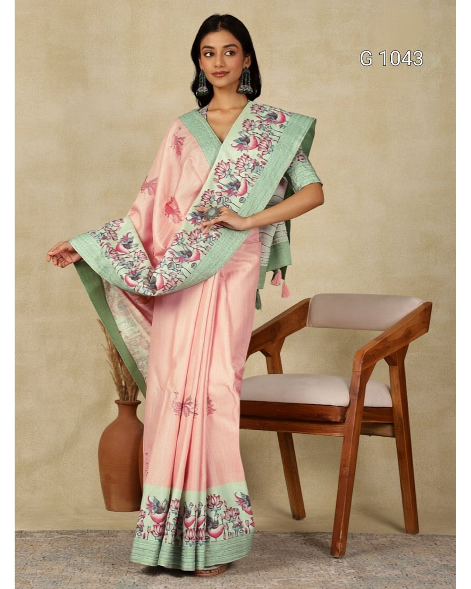 Premium Tripur Silk Saree Collection - G 1043