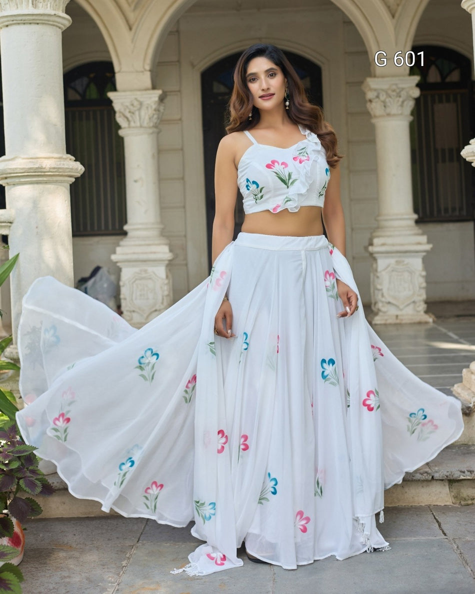 Classic Festive Lehenga with Unforgettable Style - G 601