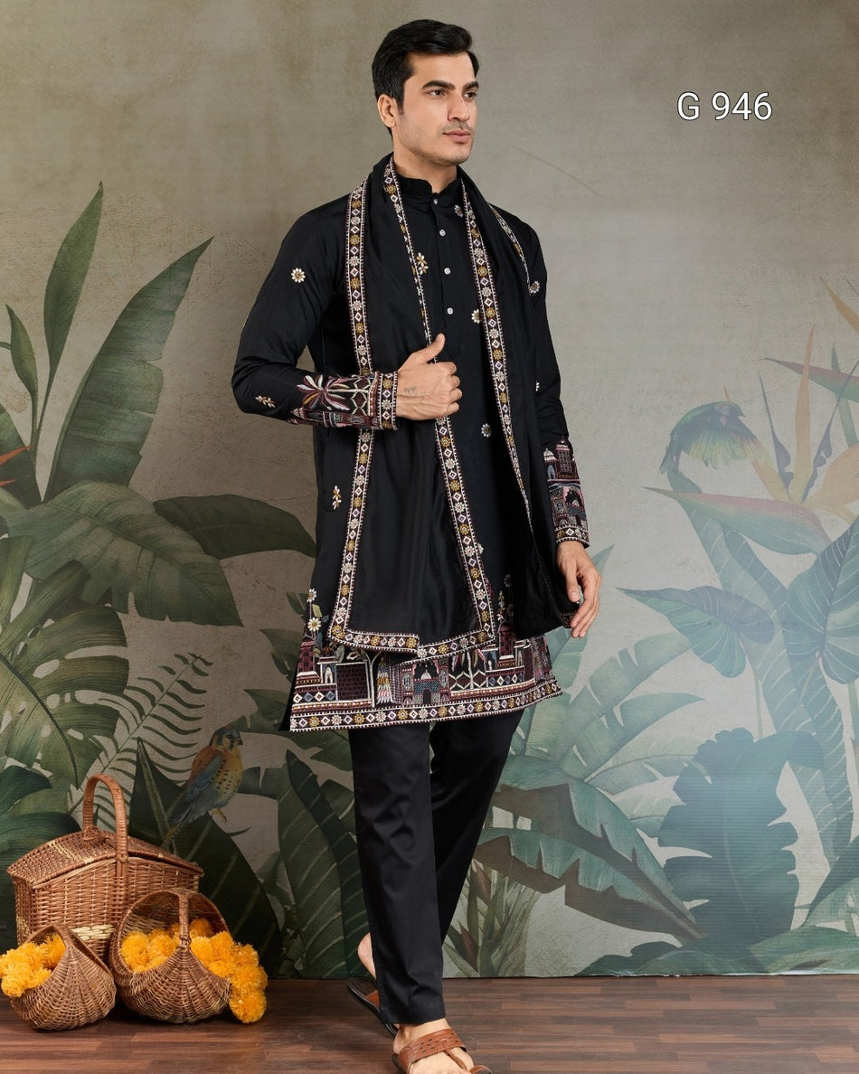 Designer Kids Festival Kurta Pant Collection - G 946