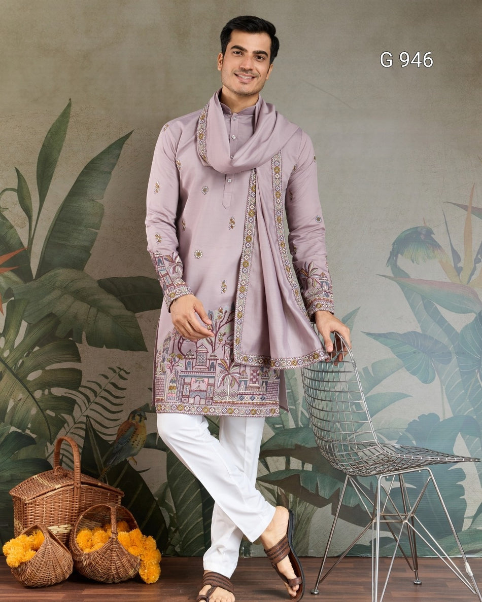Designer Kids Festival Kurta Pant Collection - G 946
