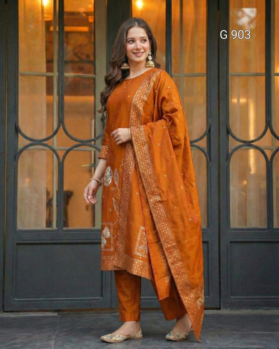 Premium Jacquard Ethnic Wear Collection - G 903