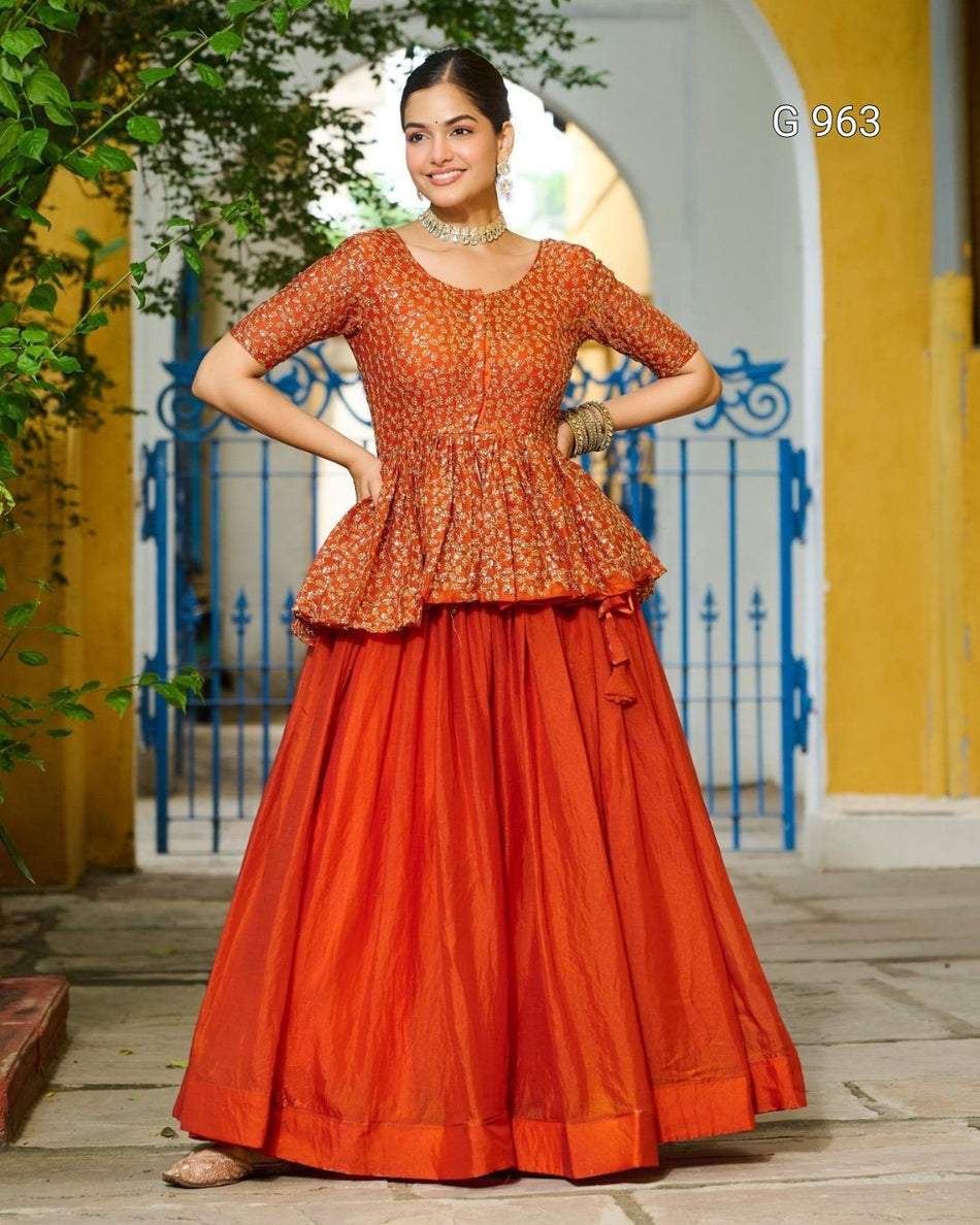 Modern Premium Silk Lehenga Choli - G 963