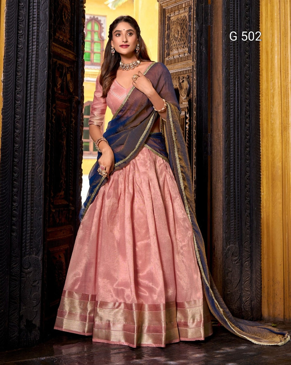 Elegant Dupion Lehenga with Rich Traditional Appeal - G 502