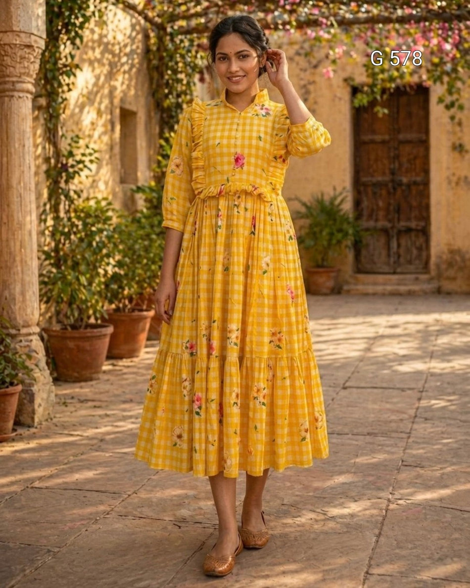 Classic Readymade Kurti with Modern Elegance - G 578