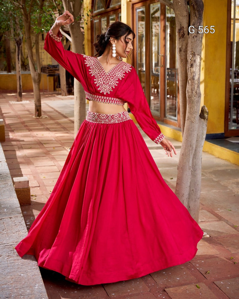 Graceful Co-ord Set Lehenga with Elegant Look -  G 565