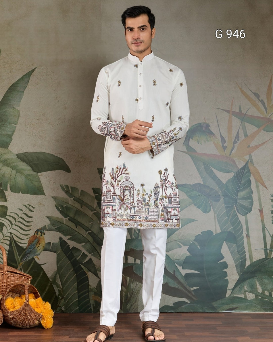 Designer Kids Festival Kurta Pant Collection - G 946