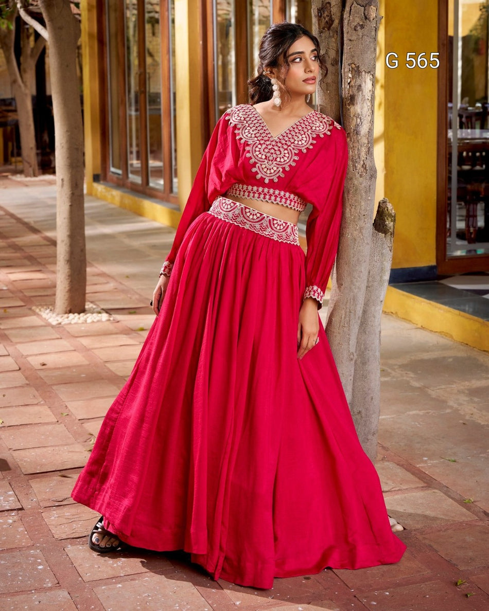 Graceful Co-ord Set Lehenga with Elegant Look -  G 565